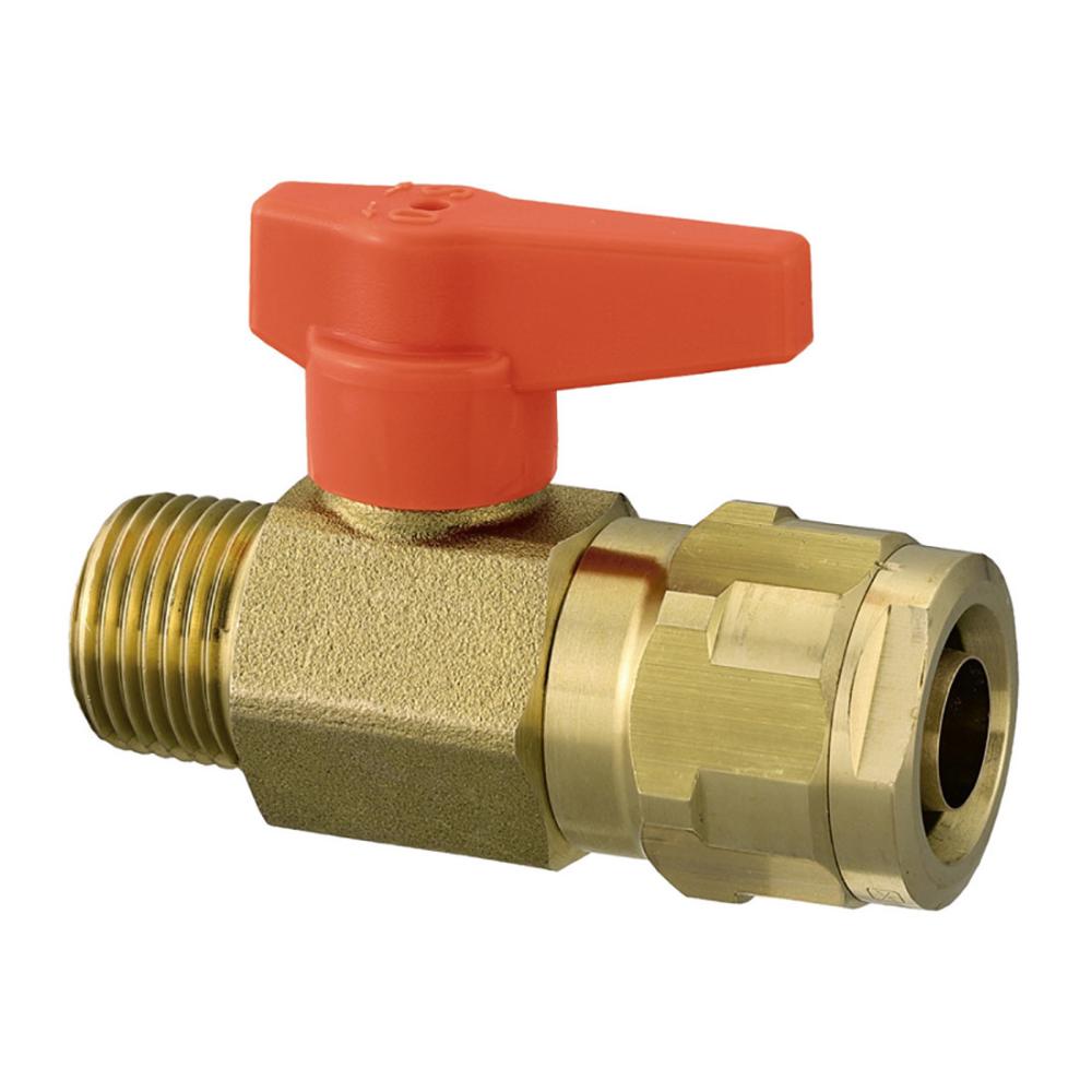 オンダ製作所　ボールバルブ　オレンジ　ＷＢ１－１３１３Ｃ－Ｓ　Ｒ１／２×１３Ａ（ＰＥＸ・ＰＢ）