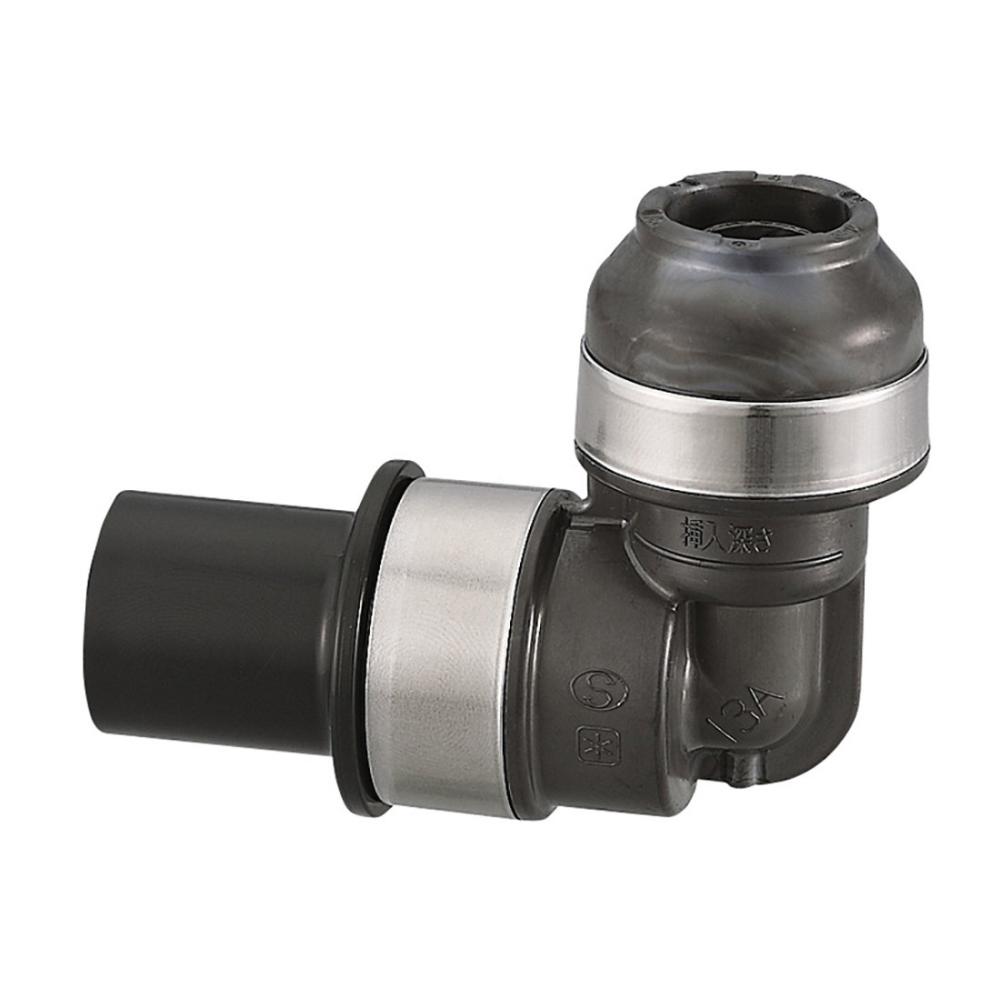 オンダ製作所　ＨＩＶＰ変換エルボ　ＷＰＬ３９－１３１３－Ｓ　ＨＩＶＰ１３×１３Ａ（ＰＥＸ・ＰＢ）