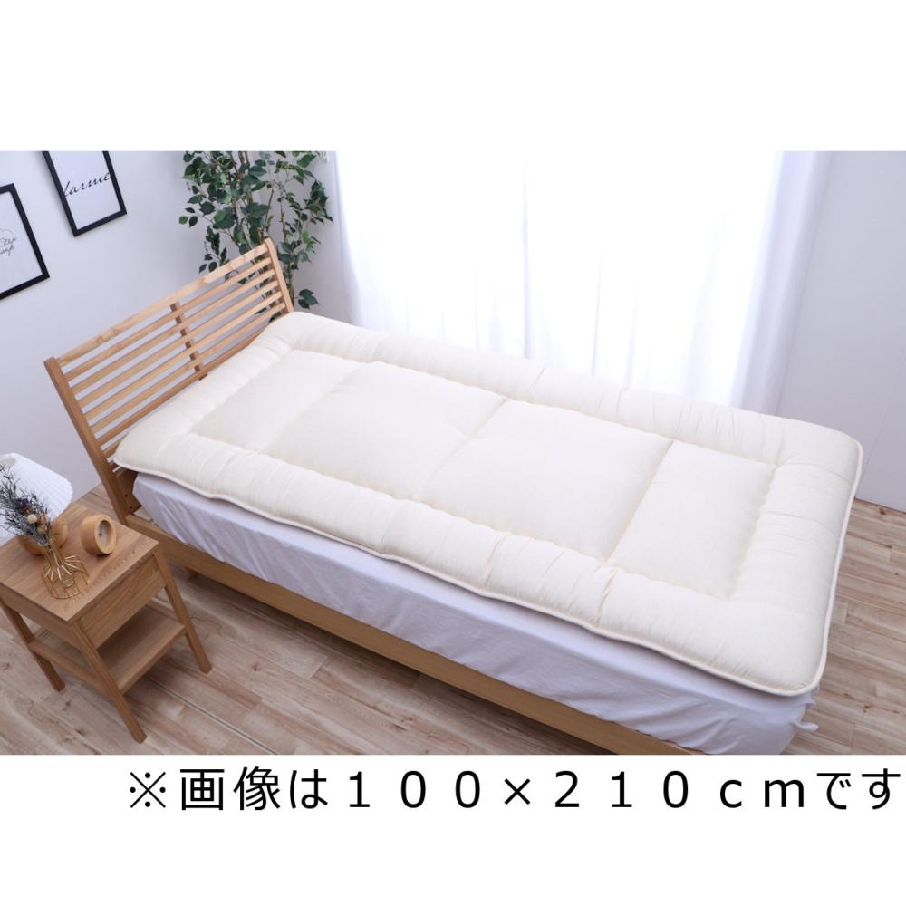 イケヒコ　滅ダニ敷布団　セミダブルロング　１２０×２１０ｃｍ
