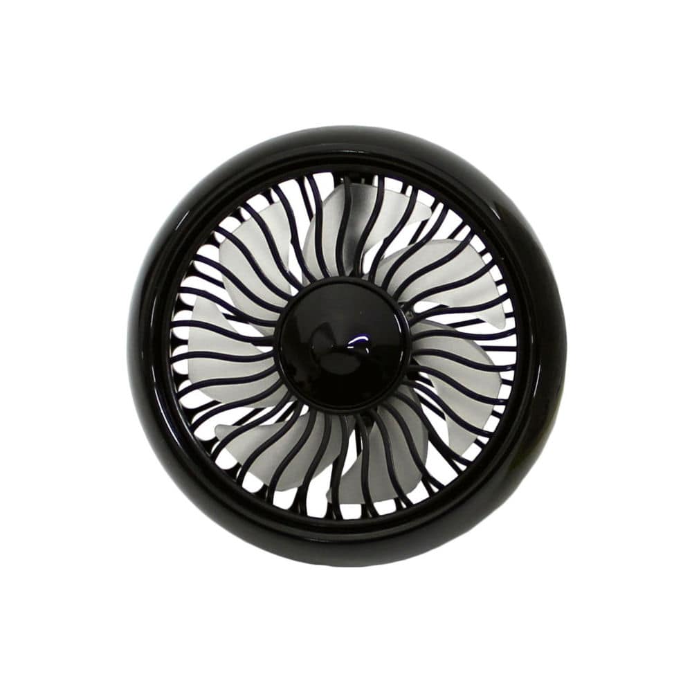 大自工業　ｍｅｌｔｅｃ　ルーバーファン　ブラック　ＲＦ－０１