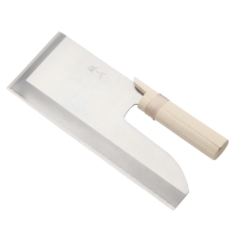 左利き用　白木柄