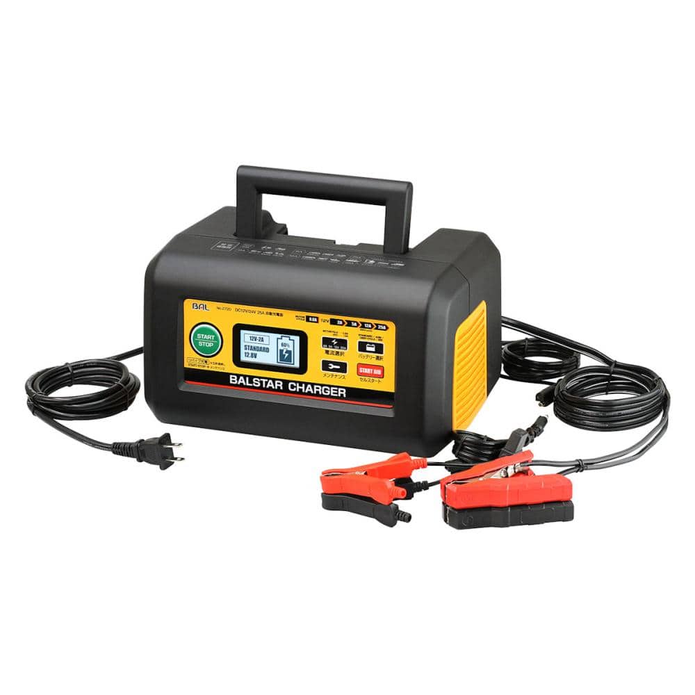 大橋産業　１２／２４Ｖバッテリー充電器　ＢＡＬＳＴＡＲＣＨＡＲＧＥＲ　２７２０