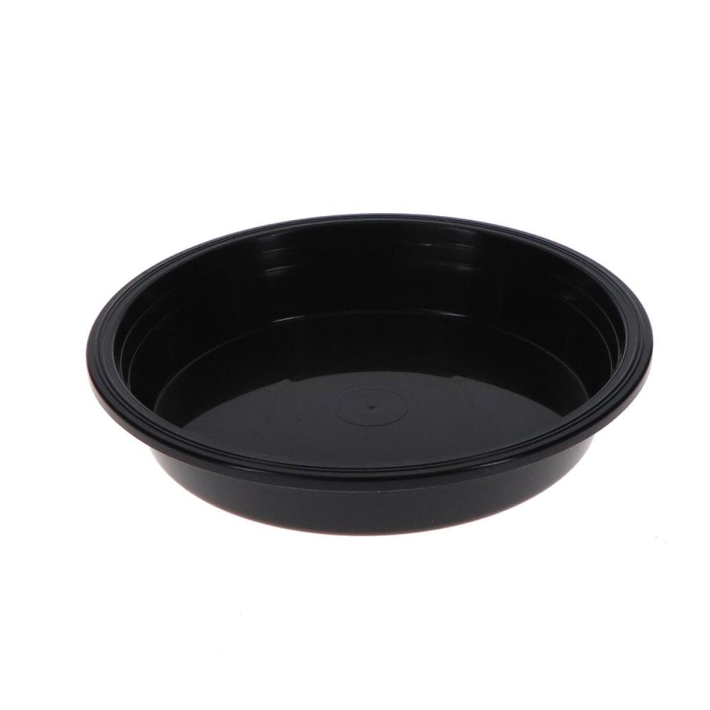 鉢皿　ブラック　４号