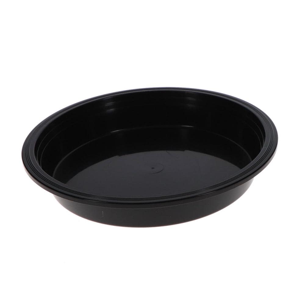 鉢皿　ブラック　６号