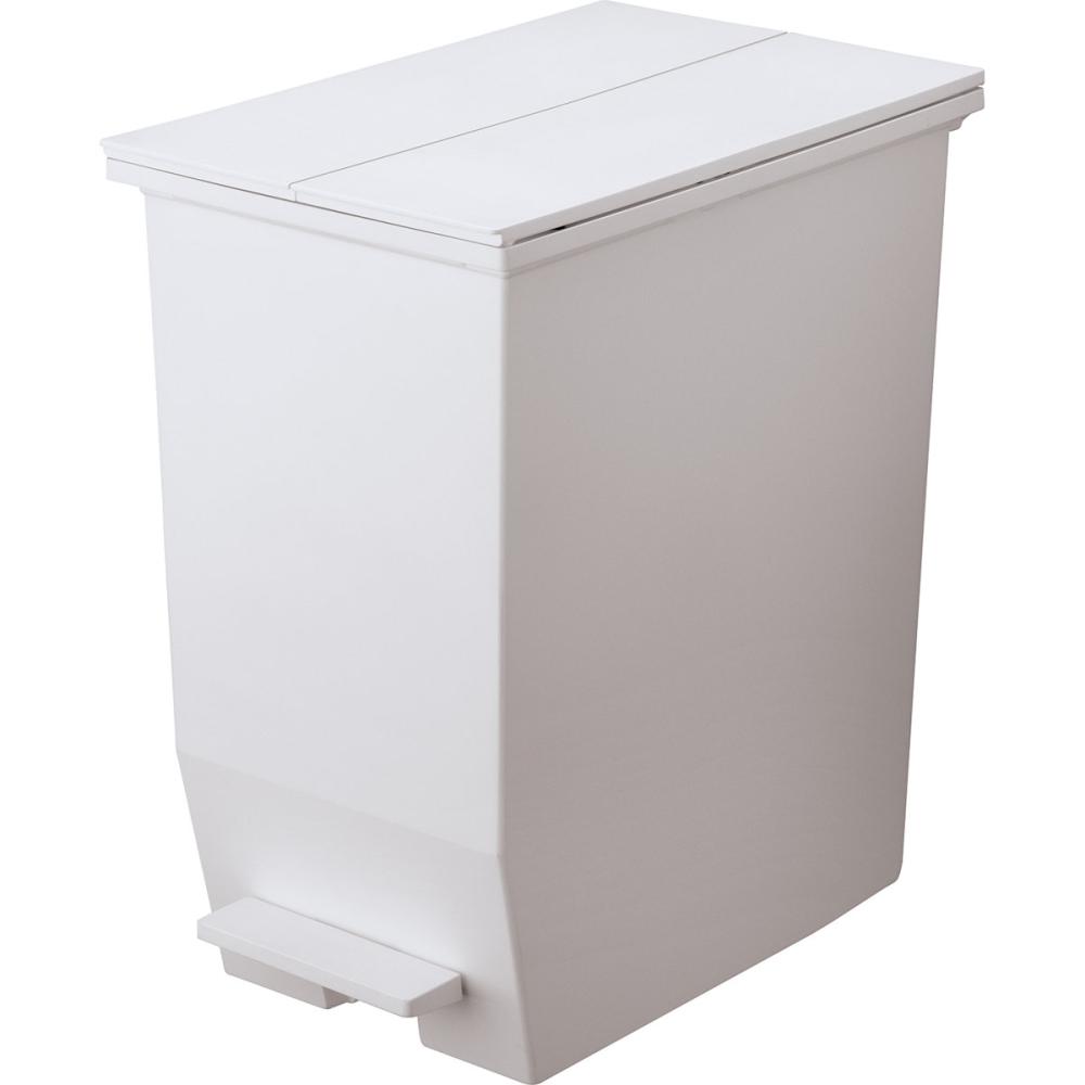 リス　棚下で使えるペダルダストボックス　４５Ｌ　グレー
