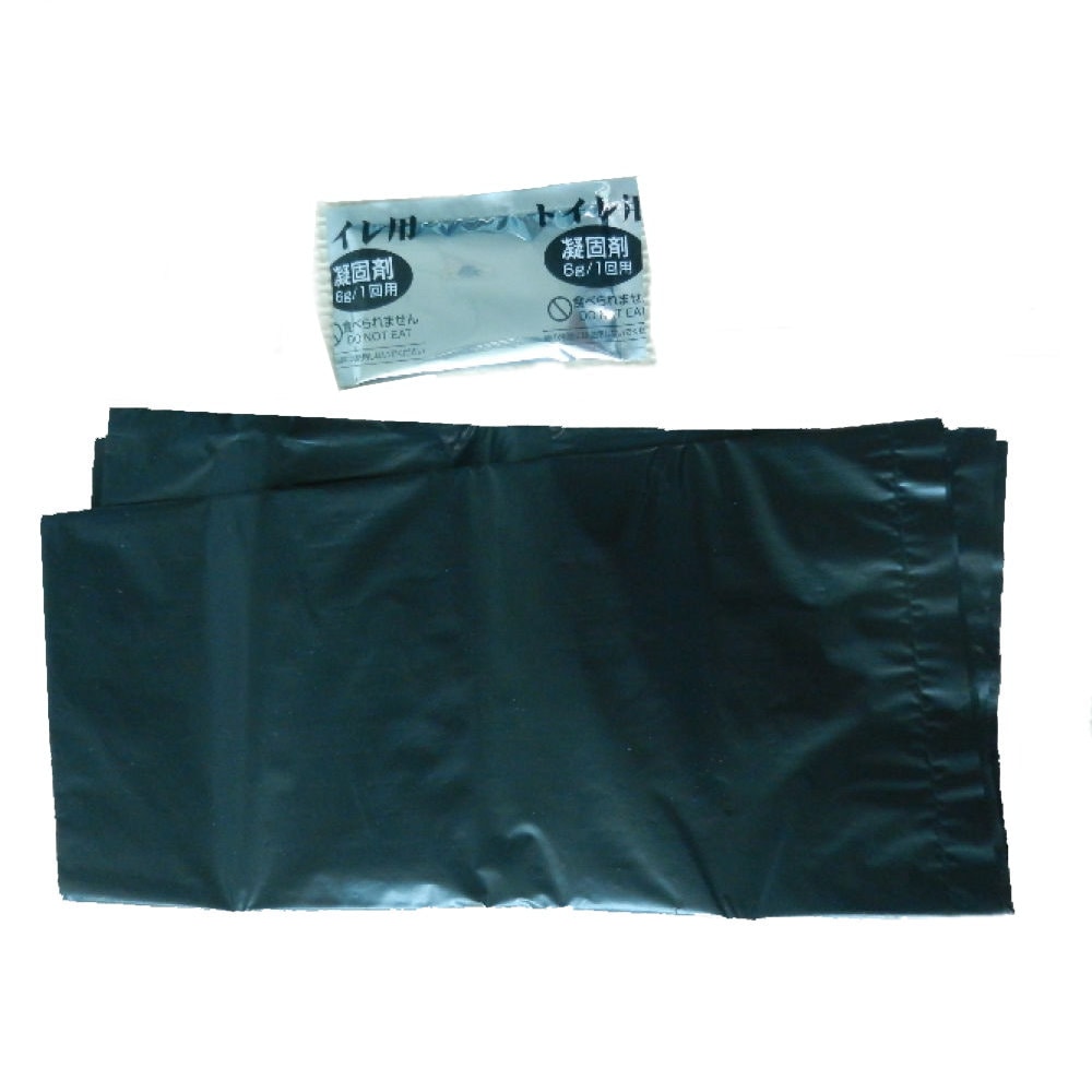 你的品牌名　緊急用トイレ１０枚入セット　Ｂ６００