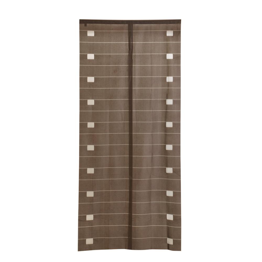 間仕切りのれん　カルム　ブラウン　９０×２００ｃｍ