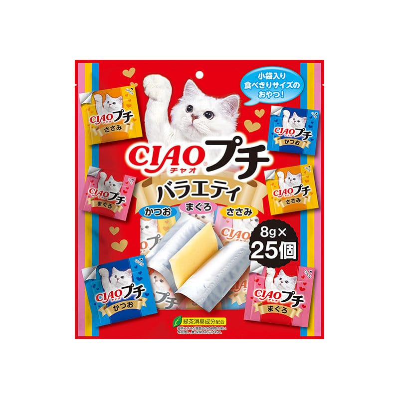 いなば　ＣＩＡＯ（チャオ）プチ　バラエティ　８ｇ×２５個入り