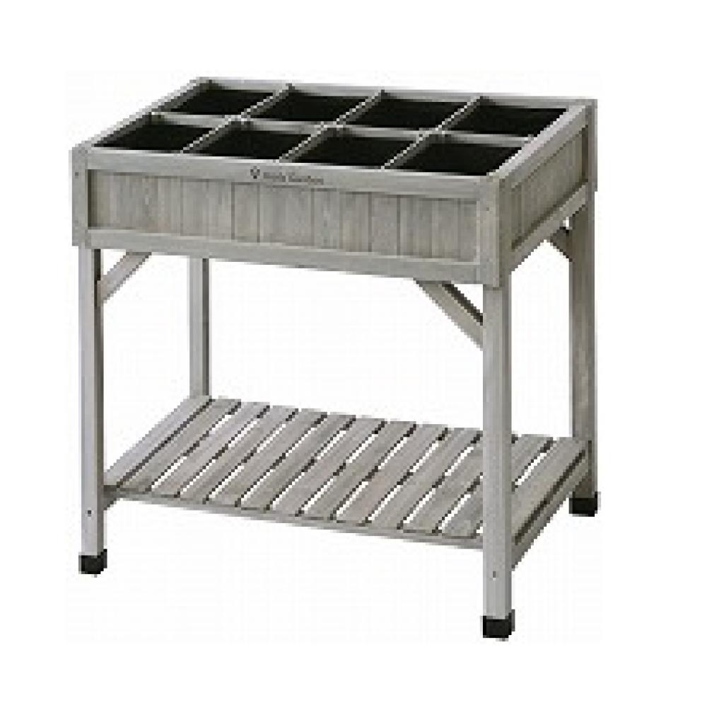 タカショー　レイズドベッドハーブプランター　グレイウォッシュ　ＷＫ－０７ＦＧ