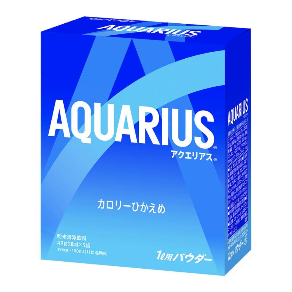 コカ・コーラ　アクエリアスパウダー　４８ｇ×５袋入り