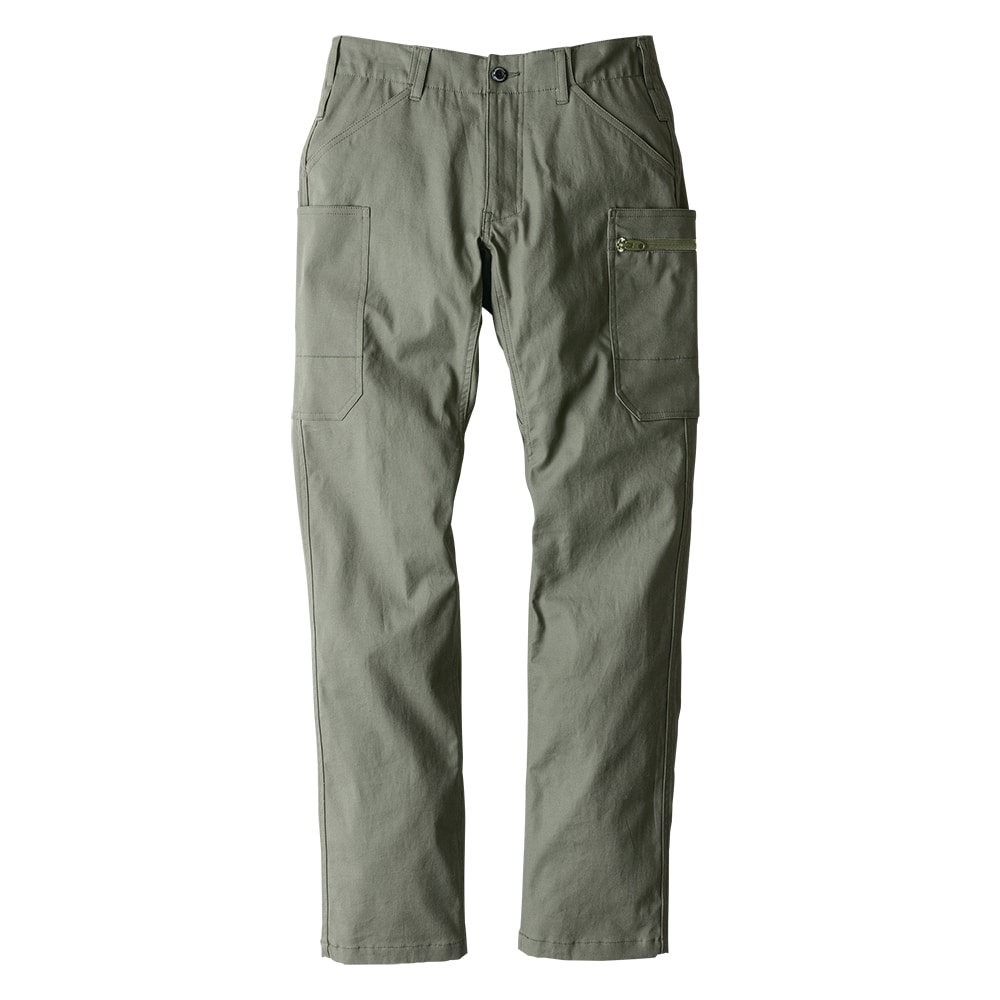 コーコス信岡　クロスオーバーカーゴパンツ　オリーブ　Ｌ　Ｇ７０２５