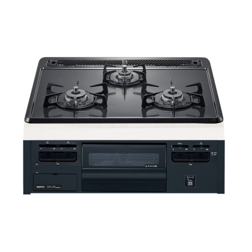 ノーリツ　ビルトインコンロ　メタルトップシリーズ　６０ｃｍタイプ　都市ガス　ＮＧＴ２ＳＱＢ　１３Ａ