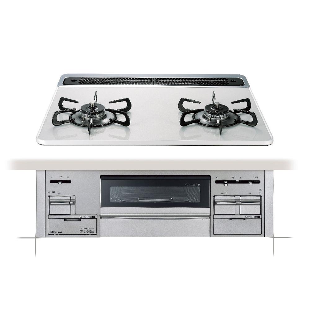 パロマ　ビルトインコンロ　シスト　ハイパーガラスコートトップ　ＬＰガス用　ＰＤ２００ＷＳ６０ＣＶ