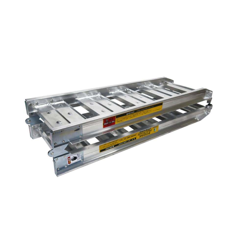 アルミス　折りたたみ式アルミブリッジ　ＡＫＯＢ－１８０－２５－０．２