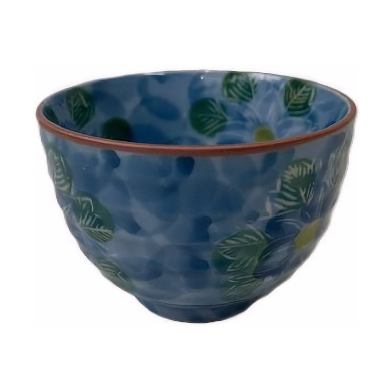 有田焼　煎茶　内外鉄仙花