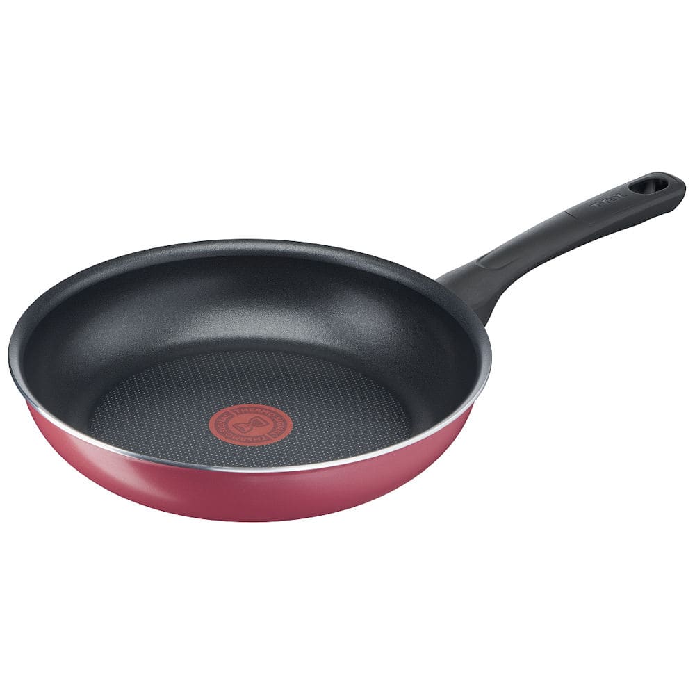 ティファール　クランベリーレッド　取っ手付きフライパン　ガス火専用　２６ｃｍ　Ｂ５５９０５