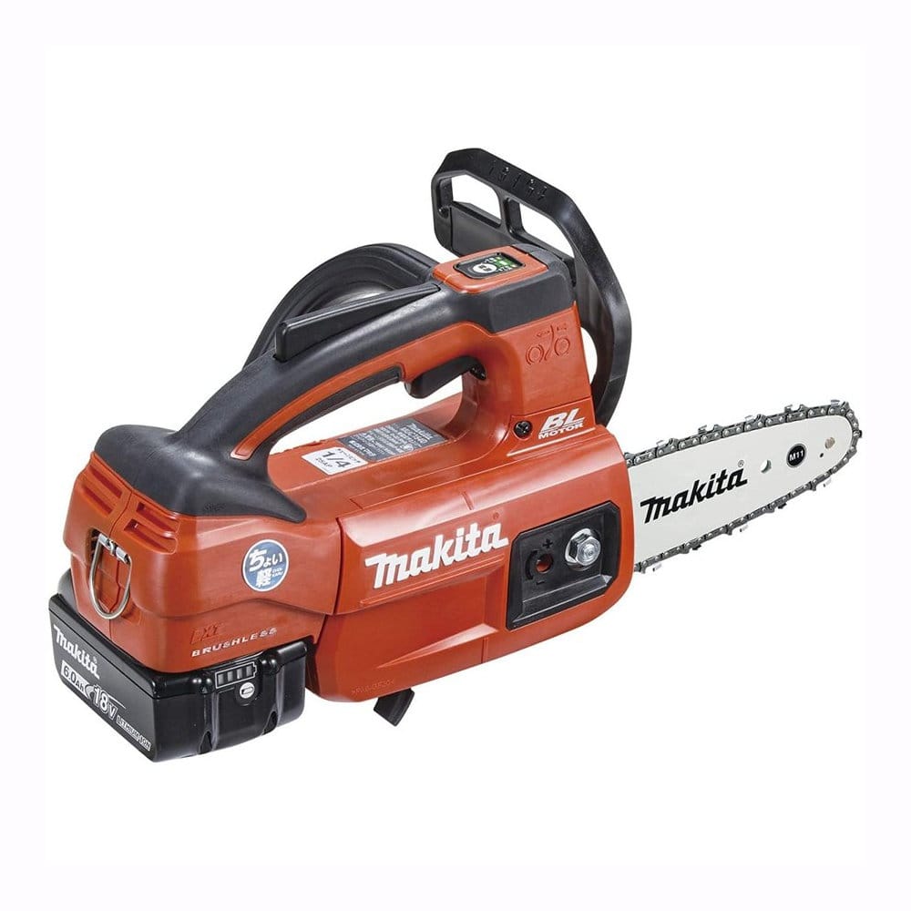 マキタ　１８Ｖ充電式チェーンソー　赤　ＭＵＣ１５４ＤＧＮＲ