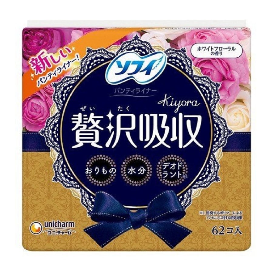 ユニ・チャーム　ソフィ　Ｋｉｙｏｒａ　贅沢吸収　ホワイトフロ－ラルの香り　６２枚入り