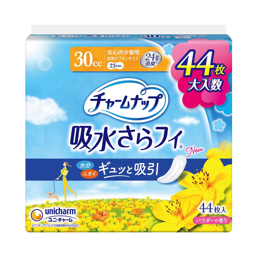 ユニ・チャーム　チャームナップ　吸水さらフィ　３０ｃｃ　安心の少量用　羽なし　２３ｃｍ　４４枚入り