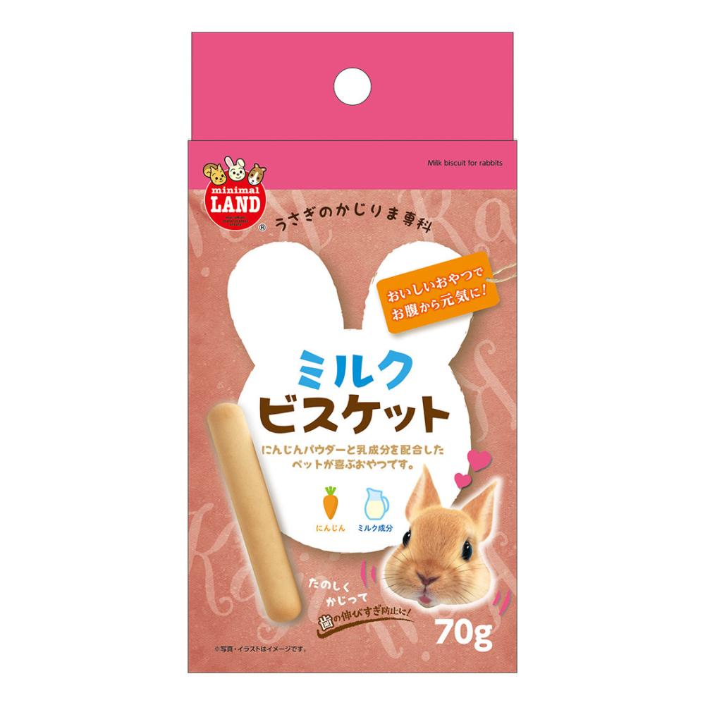 マルカン　ミニマルランド　かじりま専科　ミルクビスケット　７０ｇ