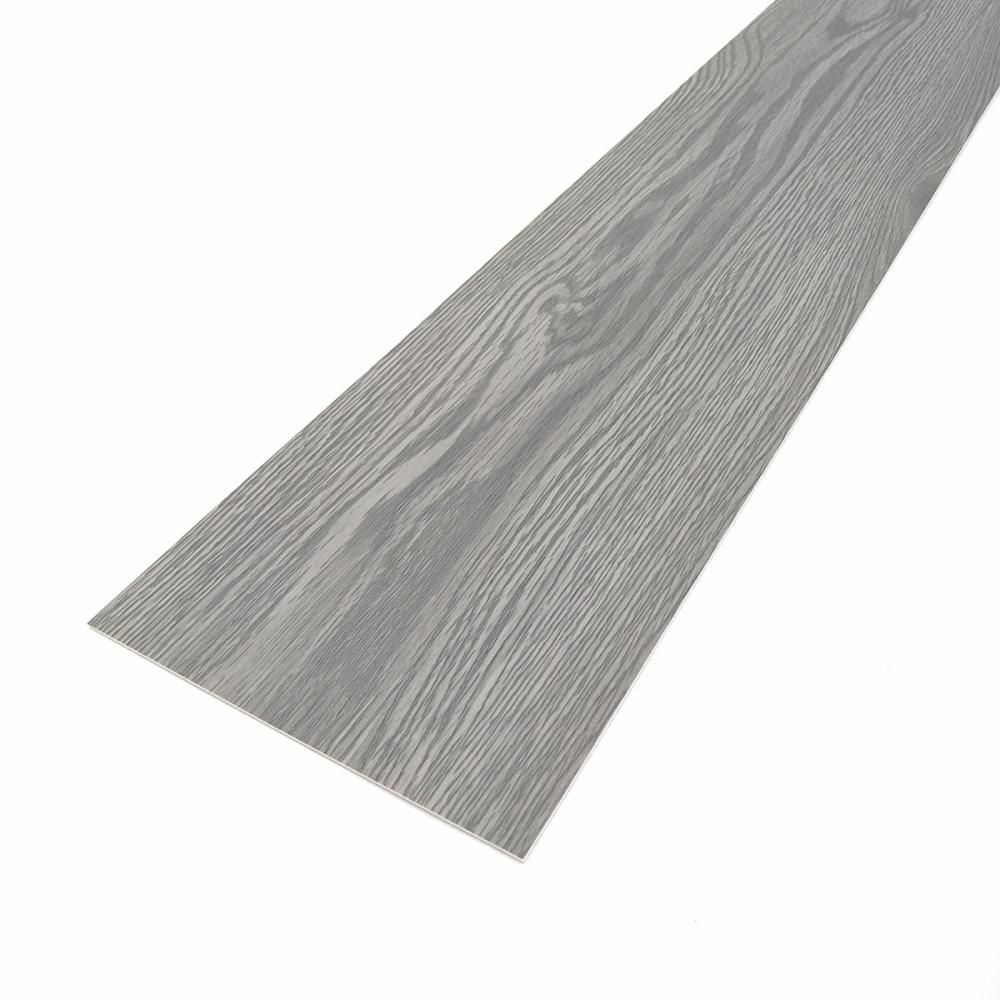 你的品牌名　吸着フロアシート　アッシュグレー　９０×１５ｃｍ