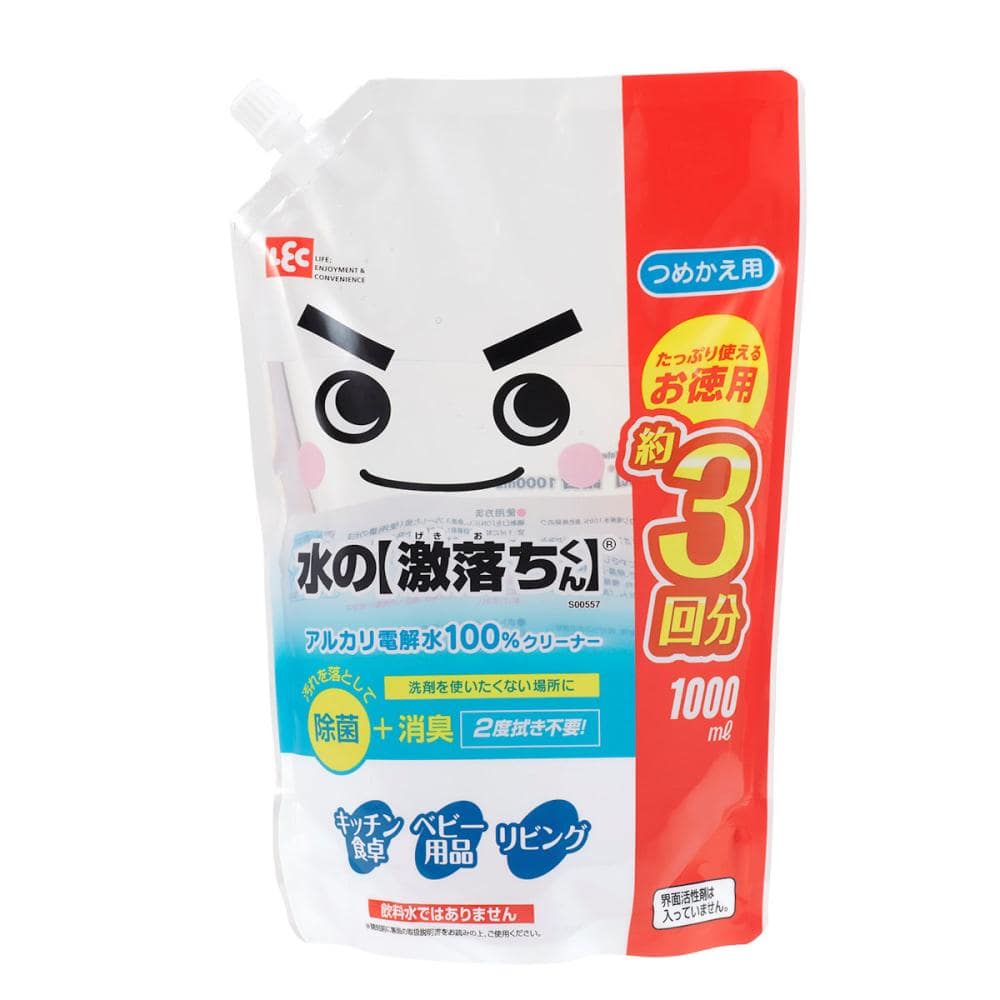 レック　水の激落ちくん　詰め替え用　１０００ｍＬ