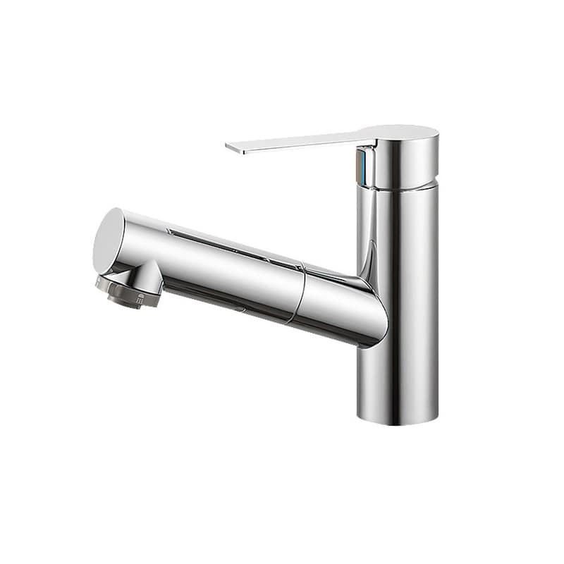 シングルスプレー混合栓　洗面所用　洗髪用　引き出しホース　寒冷地用　Ｋ３７５３１ＪＫ－１３