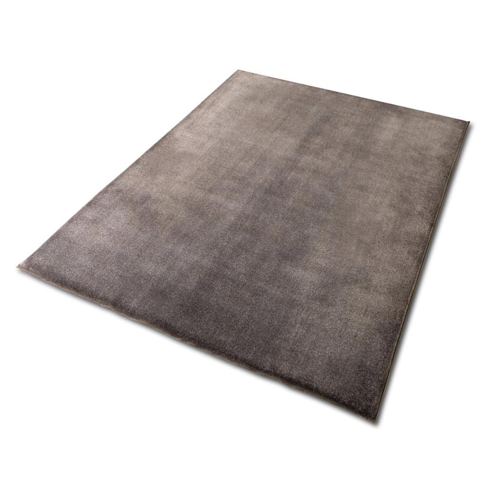 アイリスオーヤマ　極厚リビングラグ　ラ・クッション　抜染　ブラウン　ＡＣＲＢ－１８２４　約３畳　１８５×２４０ｃｍ