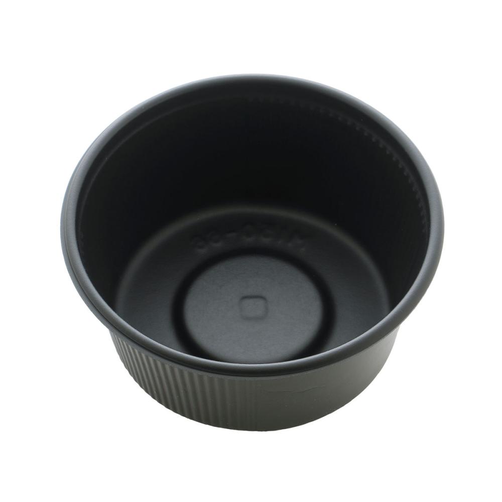 中央化学　ＳＤキャセロ　丼容器　黒　５０枚入り　Ｍ１５０－６６