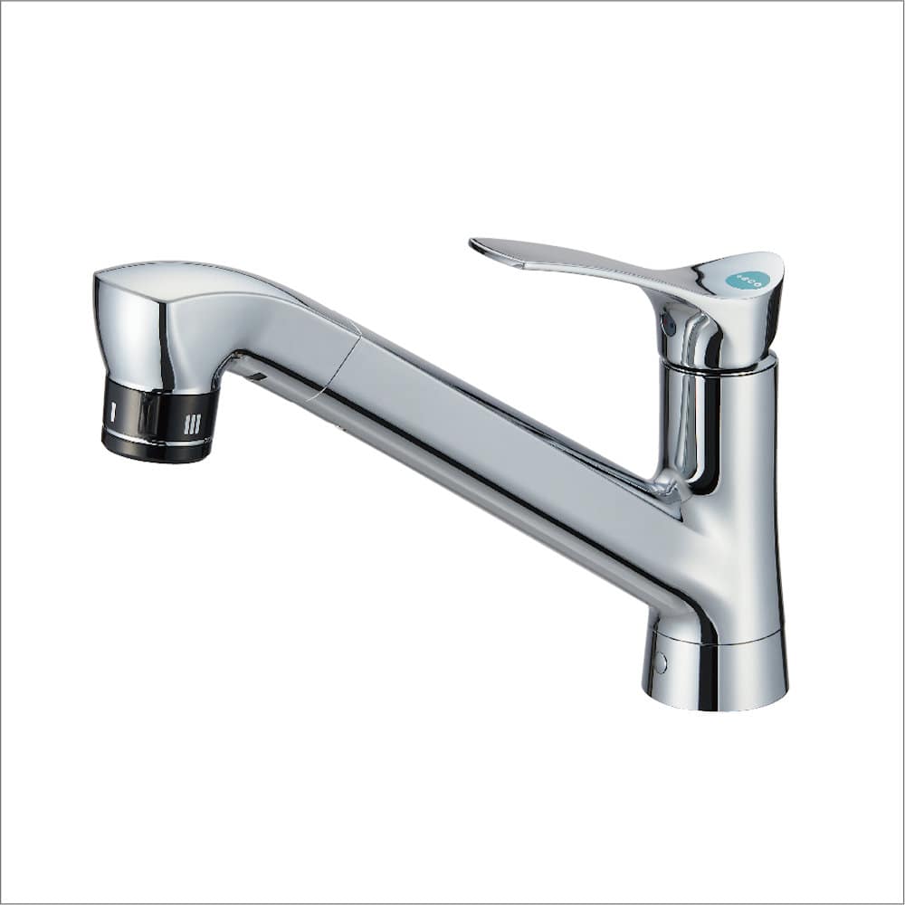 ＳＡＮＥＩ（サンエイ）　シングル混合栓　ウルトラファインバブル装置付き　一般地用　Ｋ８７１２１ＥＴ６ＪＶ－１３