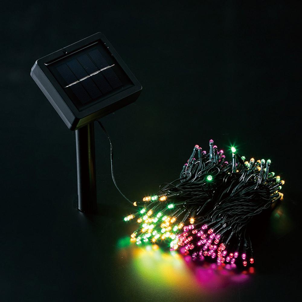 ソーラーイルミネーション２００球　カラー