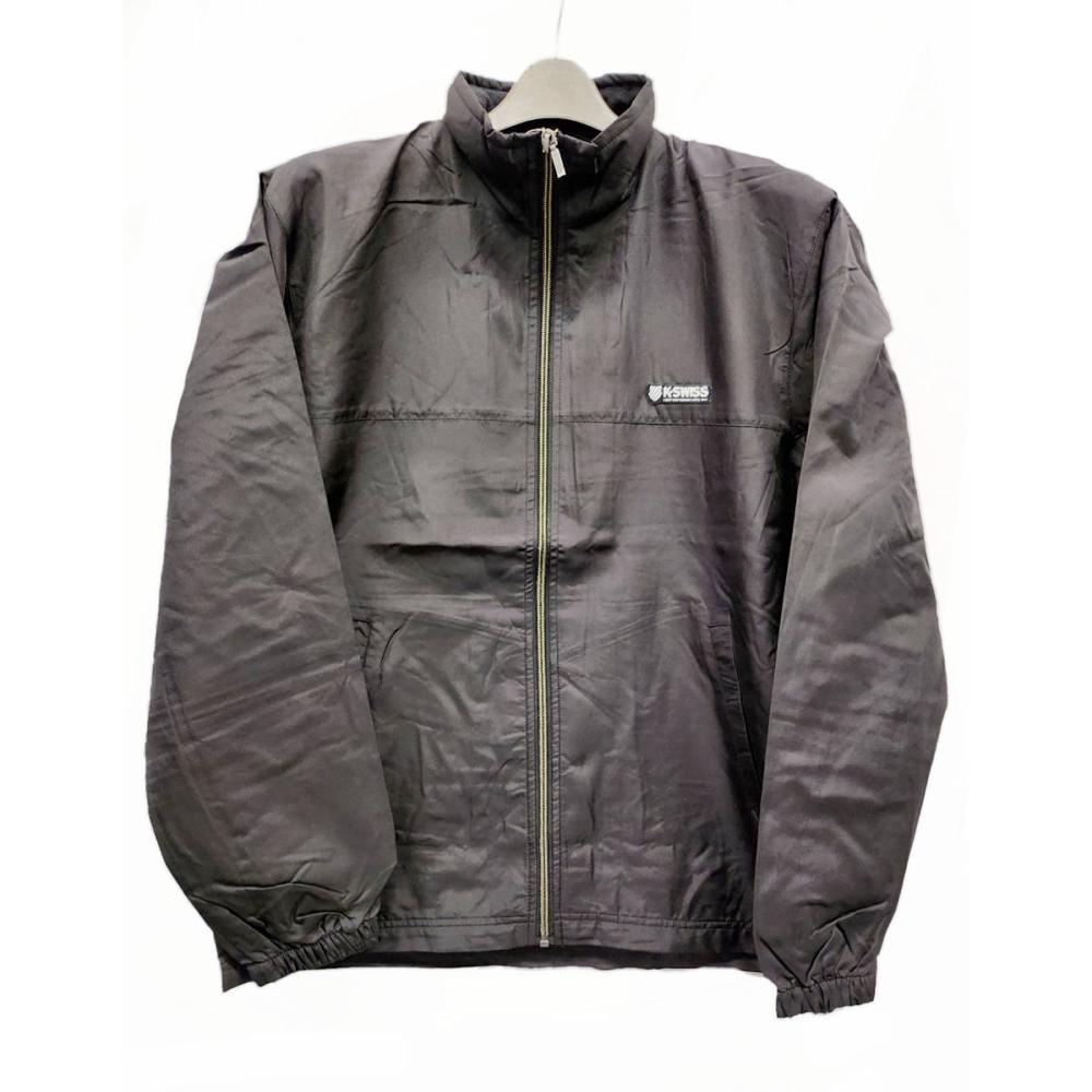 Ｋ－ＳＷＩＳＳ　タフタ裏トリコットジャケット　ブラック　ＬＬ　Ｋ６１４１