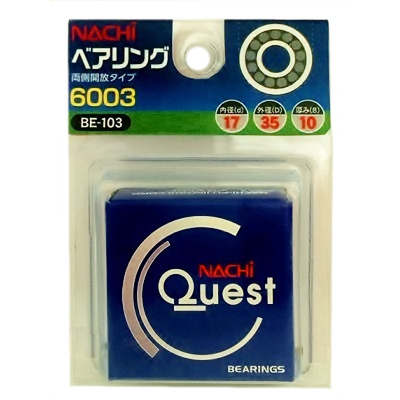 ナチ　ベアリング　６００３　ＯＰ　ＢＥ－１０３