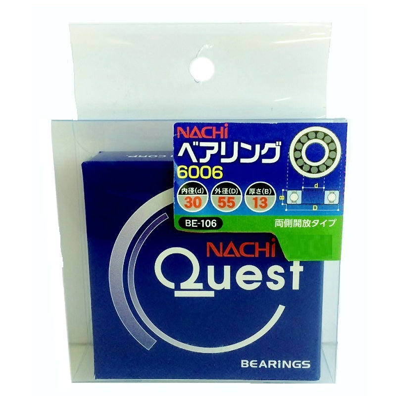ナチ　ベアリング　６００６　ＯＰ　ＢＥ－１０６