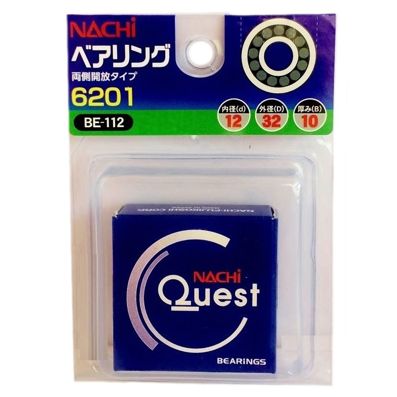 ナチ　ベアリング　６２０１　ＯＰ　ＢＥ－１１２