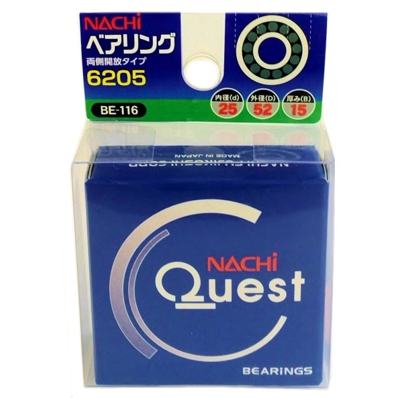 ナチ　ベアリング　６２０５　ＯＰ　ＢＥ－１１６