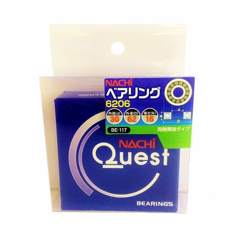 ナチ　ベアリング　６２０６　ＯＰ　ＢＥ－１１７