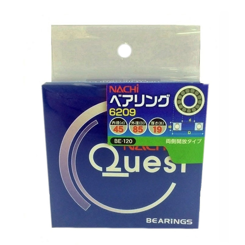 ナチ　ベアリング　６２０９　ＯＰ　ＢＥ－１２０