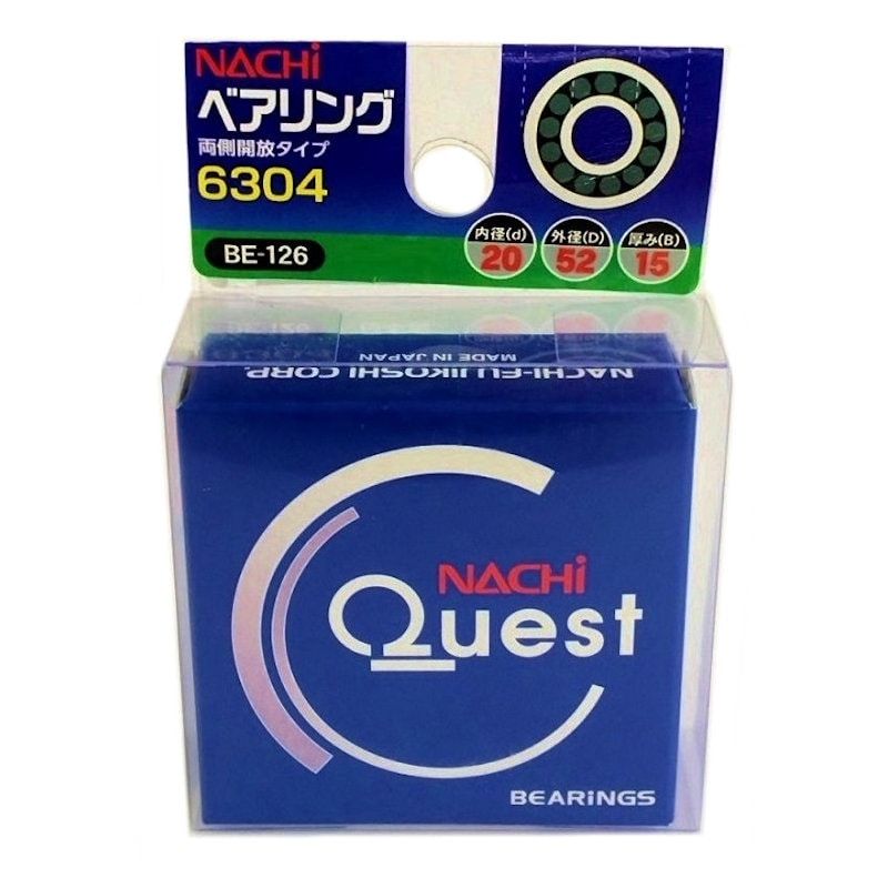 ナチ　ベアリング　６３０４　ＯＰ　ＢＥ－１２６