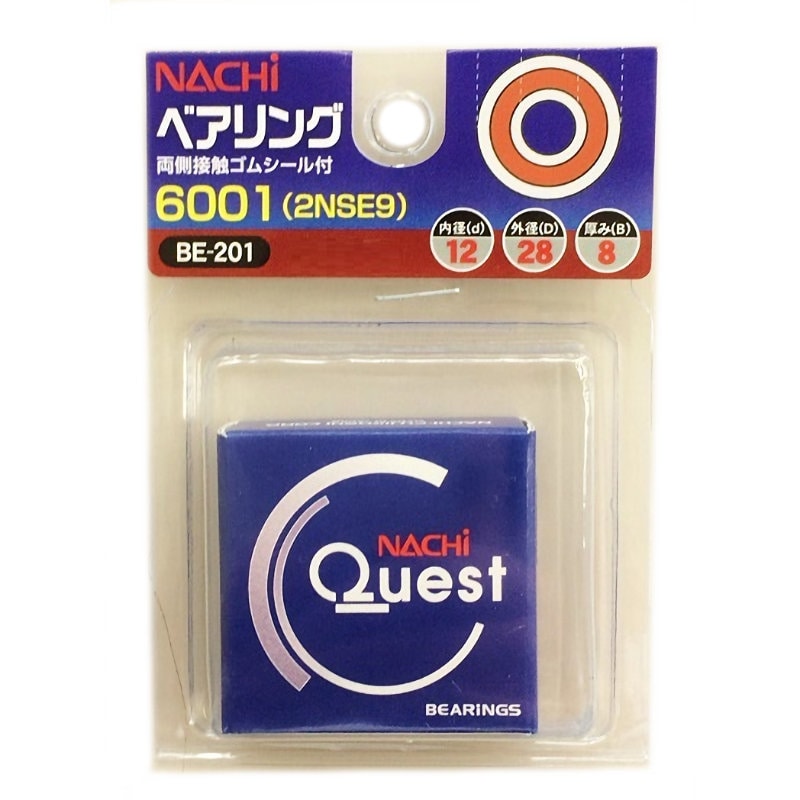 ナチ　ベアリング　６００１　２ＮＳＥ９　ＢＥ－２０１