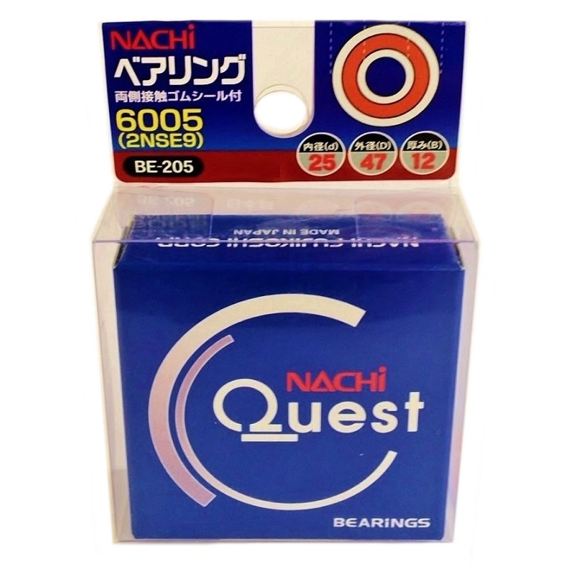 ナチ　ベアリング　６００５　２ＮＳＥ９　ＢＥ－２０５