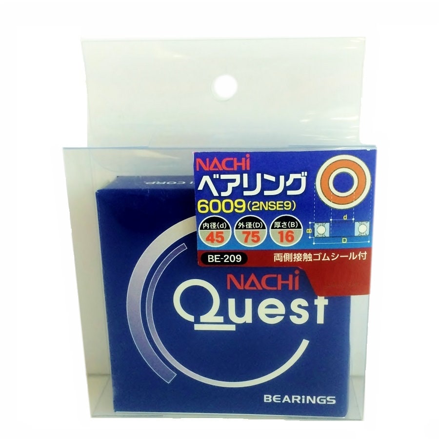ナチ　ベアリング　６００９　２ＮＳＥ９　ＢＥ－２０９