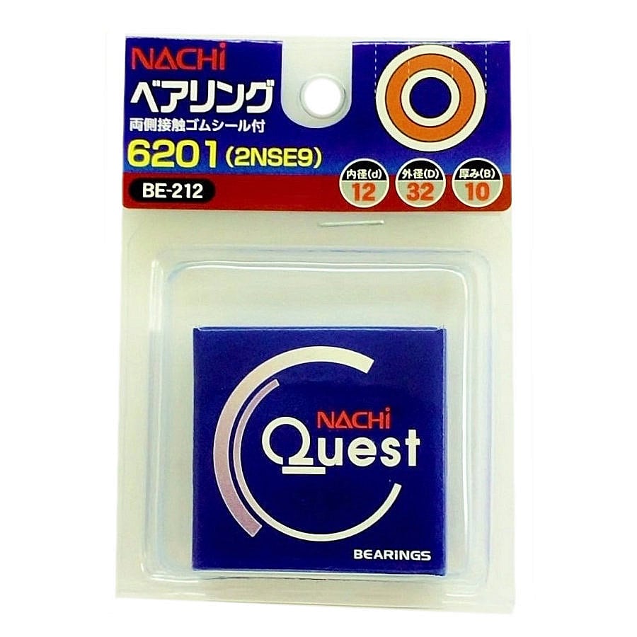 ナチ　ベアリング　６２０１　２ＮＳＥ９　ＢＥ－２１２