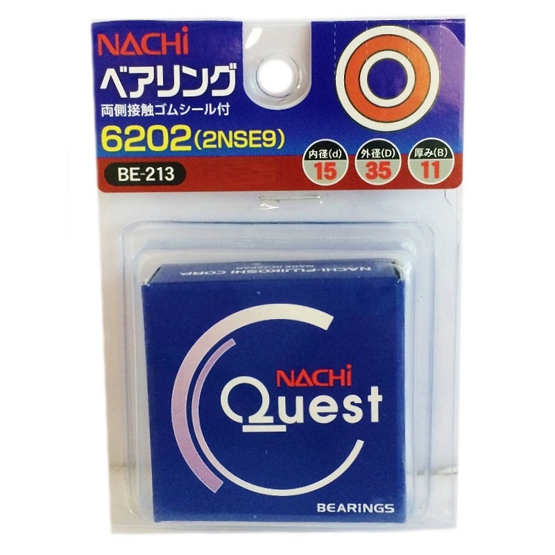 ナチ　ベアリング　６２０２　２ＮＳＥ９　ＢＥ－２１３
