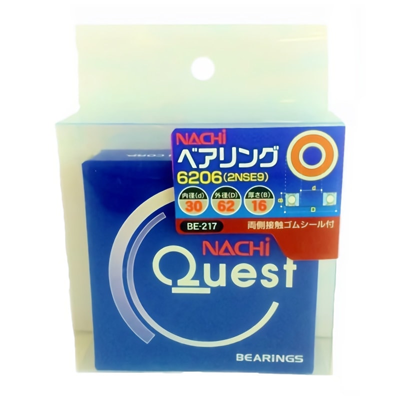 ナチ　ベアリング　６２０６　２ＮＳＥ９　ＢＥ－２１７