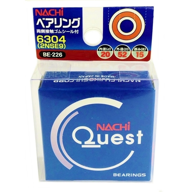 ナチ　ベアリング　６３０４　２ＮＳＥ９　ＢＥ－２２６