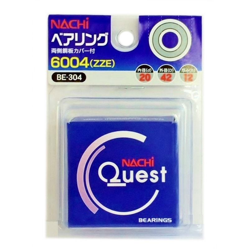 ナチ　ベアリング　６００４　ＺＺＥ　ＢＥ－３０４