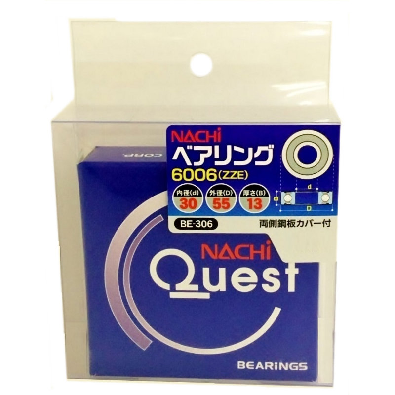 ナチ　ベアリング　６００６　ＺＺＥ　ＢＥ－３０６