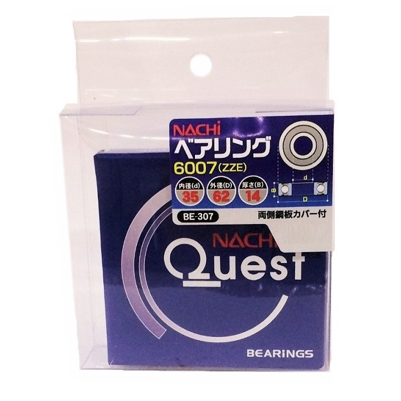 ナチ　ベアリング　６００７　ＺＺＥ　ＢＥ－３０７