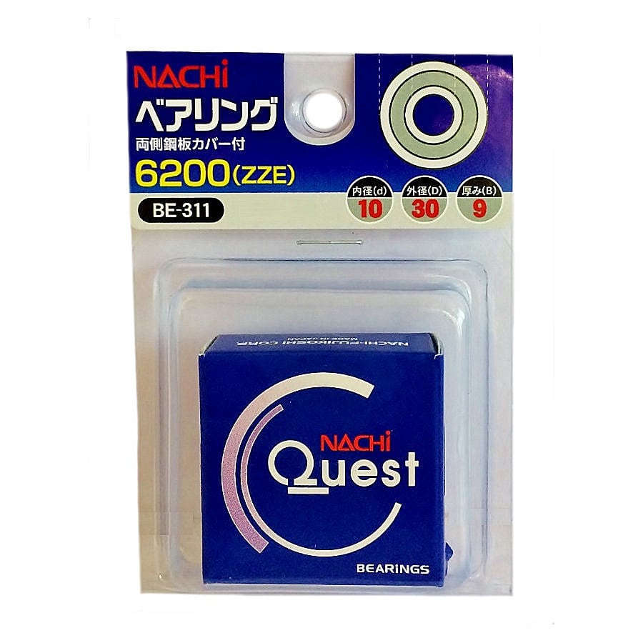 ナチ　ベアリング　６２００　ＺＺＥ　ＢＥ－３１１